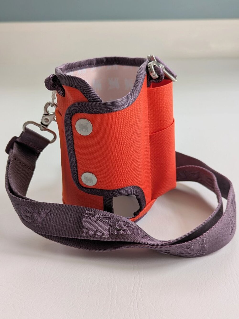 Stanley All Day 40oz Quencher Carry-All Orange And Purple - Picture 2 of 5